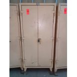 Strong Hold Heavy-Duty Storage Cabinet, size 36" x 20" x 78"H, contents not included. (Partition