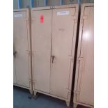 Strong Hold Heavy-Duty Storage Cabinet, size 36" x 20" x 78"H, contents not included. (Partition