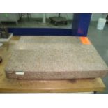 Granite Surface Plate, 24" in. x 18" in. x 4" in. (Column H-7 Machine Shop Area)
