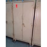 Strong Hold Heavy-Duty Storage Cabinet, size 36" x 20" x 78"H, contents not included. (Partition