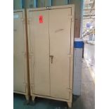 Strong Hold Heavy-Duty Storage Cabinet, size 36" x 20" x 78"H, contents not included. (Partition