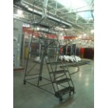 Mobile 9-Step Staircase Ladder. (Column H-7 Machine Shop Area)