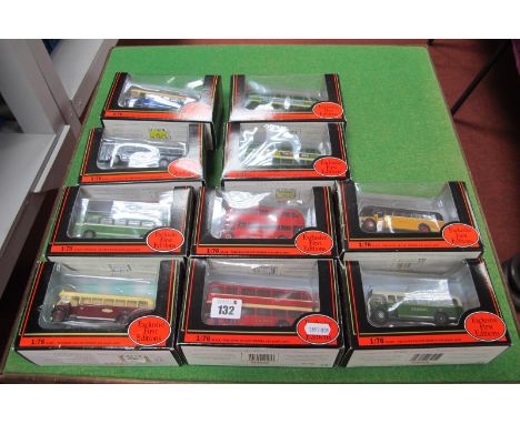Ten EFE 'OO' Scale Buses, all different, boxed.