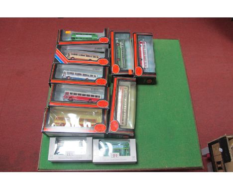 Ten EFE 'OO' Scale Buses, all difference, boxed.