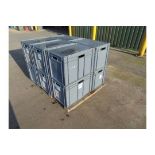10 x Standard MoD Stackable Storage Boxes c/w Lids