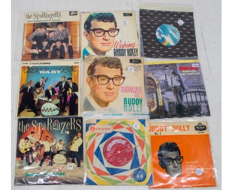 Rock and Roll and Doo-Wop, 7 inch 45 records, including Billy Fury, The Showtimers, The Showstoppers, Jonny Thunder, Mike Sar