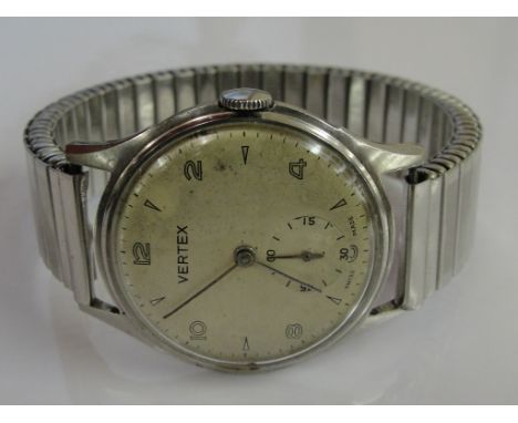 A vintage Vertex gentleman's wristwatch