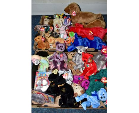 A QUANTITY OF ASSORTED TY BEANIE BUDDIES &amp; BEANIE BABIES, all with tags, (sd), all appear complete and in very good condi