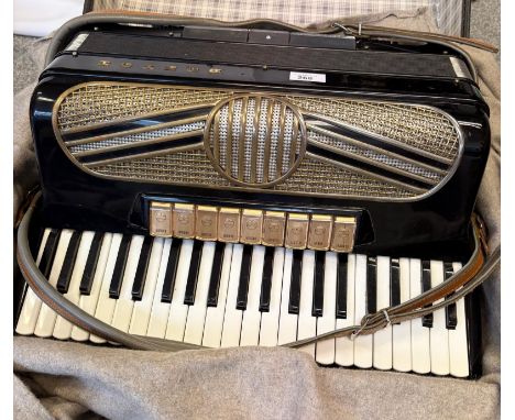 MADEIN　GERMANY　HOHNER VERD アコーディオン 37鍵 黒 MADEIN GERMANY HOHNER VERD アコーディオン 37鍵 黒 1259