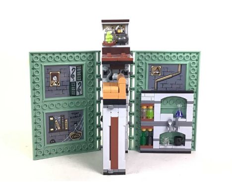 LEGO HARRY POTTER BOOK CLASSROOM SETS, comprising 76382 'Moment: Transfiguration class', 76383 'Moment: Potions class' and 76