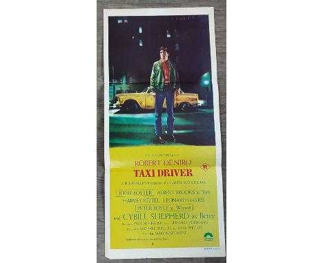 TAXI DRIVER, AUSTRALIAN DAY BILL, 1976 printed by M.A.P.S. Litho Pty.Ltd, folded76cm x 34cm 