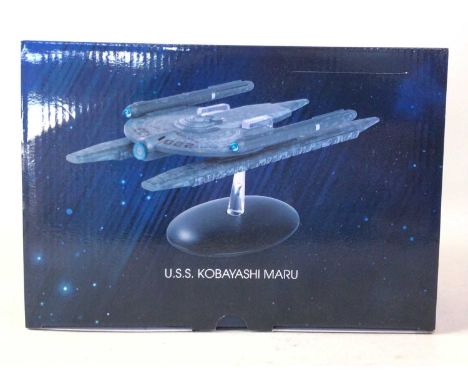 COLLECTION OF STAR TREK MODEL STARSHIPS, AND FIVE STAR TREK ONLINE MODELS   all by Eaglemoss comprising U.S.S. Enterprise (20