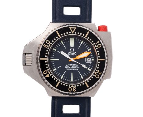 OMEGA Vintage Seamaster 600 "Ploprof" Herrenuhr, Ref. 166.077. Ca. 1970er Jahre. Edelstahl. Automatik-Werk Kal. 1002, sehr gu