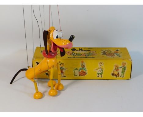 A vintage Pelham Puppet of Walt Disney character, Goofy the dog