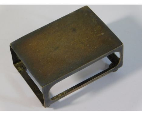 A 1916 Birmingham silver vesta case by Crisford &amp; Norris Ltd. 34.7g