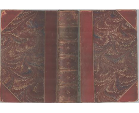 David Copperfield. Published by Bradbury and Evans, London 1850. First edition, illustrated by H. K. Browne. Quarter leather 