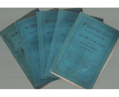 Excellent copies of the extra Christmas numbers of All The Year Round for the following years Christmas 1864: Mrs Lirripers L