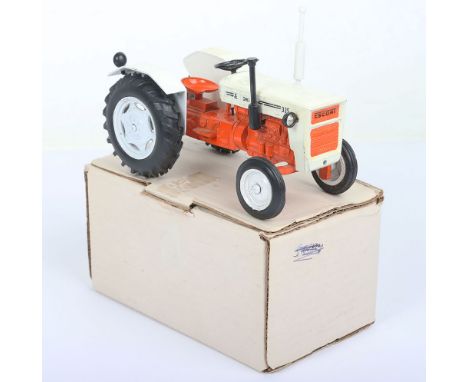 Maxwell Escort 335 Tractor, large scale, orange/white body, in very good original condition, in plain white card box, manufac