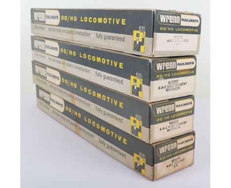 Wrenn 00 gauge locomotives, W2235 4-6-2 ‘Lyme-Regis’ Southern locomotive and tender, boxed with inner packing, excellent, box
