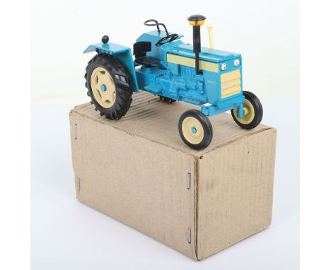 Milton Maxwell India Swaraj 735 Tractor, large scale, turquoise blue body, cream wheel hubs, jewelled lights, complete with a