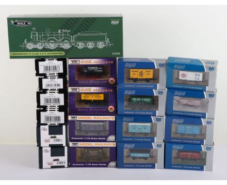 Dapol and other makes 00 gauge locomotives and wagons, Dapol exclusive edition Wainwright 4-4-0 locomotive and Southern tende