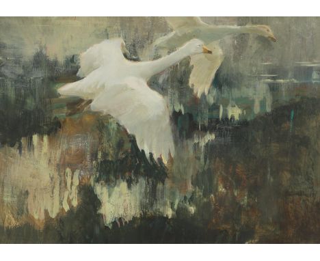 Mixed media on card or paper 25 x 35cm. *Condition: Good condition; needs a light clean.
