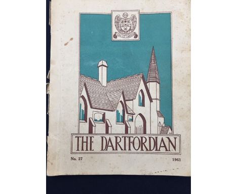A VERY RARE SCHOOL ANNUAL FEATURING MICK JAGGER from THE ROLLING STONES. Dated The Dartfordian Issue No 27 1961 - this featur