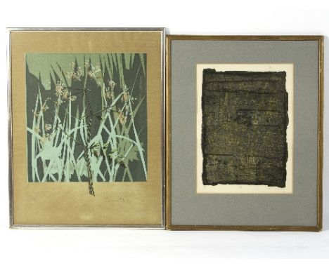 Shoichi Hasegawa (Japanese, born 1929)/Etre/signed in pencil, numbered 21/30/etching, 36.5cm x 27cm and/Simon Dobbs/Cow Parsl