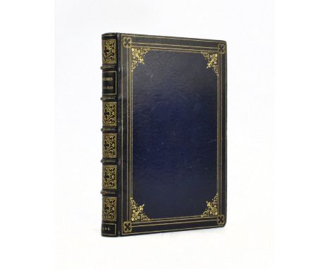 Bumpus binding. 1906 Maximes by Napoleon. London: Arthur Humphreys. Lavish full navy morocco signed binding by J. &amp; E. Bu