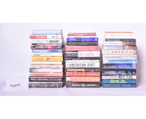 Signed modern first editions. A large collection of mostly signed first &amp; limited editions. To include titles by authors 