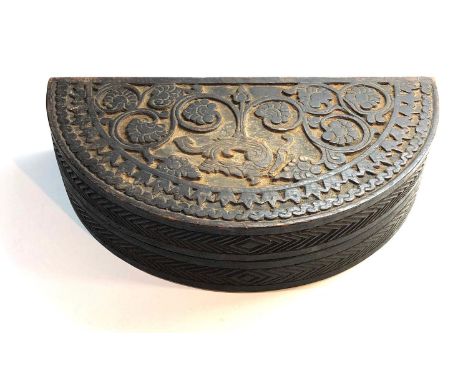 An unusual Indian set of scales and weights in original box 