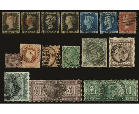 Useful collection in one volume from 1840 to 1970 mint and used, QV mostly used including 1840 1d black (9), also one apparen
