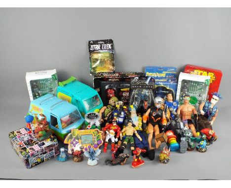 Action Man, DC Comics Icons, Character Options and Others - A good quantity of predominately unboxed action figures and toys.