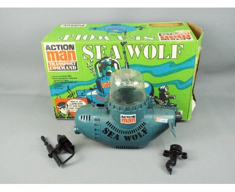Palitoy - A boxed vintage Palitoy 'Action Man' Sea Wolf. The model is unchecked for completeness and overall appears in Good 