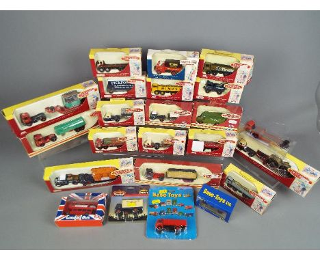 Corgi Trackside, Lledo Trackside, Base-Toys and others - Approximately 31 boxed diecast model vehicles. Lot includes Lledo Tr