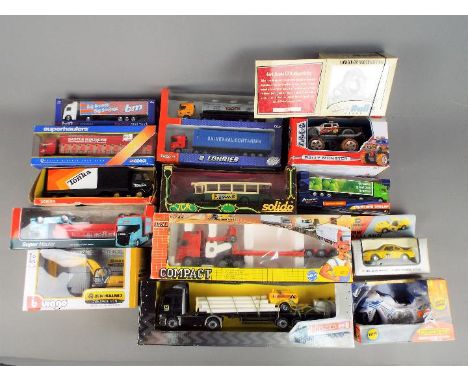 Corgi, Joal, Tonka and others - 15 boxed diecast and plastic model vehicles in a variety of scales. Lot contains Corgi TY8680