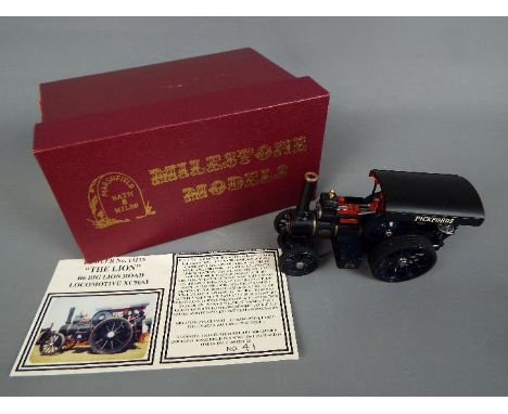 Milestone Models - A boxed Milestone Models 1:58 scale Fowler No.14115 B6 'The Lion'  Big Lion Road Locomotive XC9653 - 'Pick