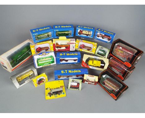 B-T Models, EFE, Oxford Diecast, Corgi , Classix - 19 boxed diecast scale model vehicles predominately 1:76 scale. Lot includ