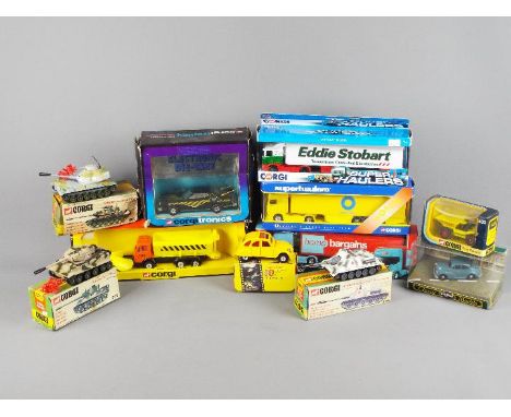 Corgi, Welly - 11 boxed diecast model vehicles. Lot includes #900 Tiger Mk.1 Tank; James Bond Citroen 2CV 'For Your Eyes Only