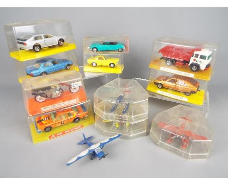 Guisval, Joal, Norev, Cragstan, Edison - 12 predominately boxed diecast vehicles in various scales from several European manu