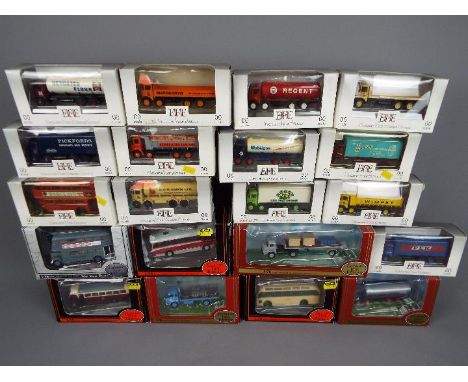 EFE - 20 boxed diecast 1:76 scale model vehicles by EFE. Lot includes #23404 Bedford TK Flatbed - Milk Marketing Board; E1840