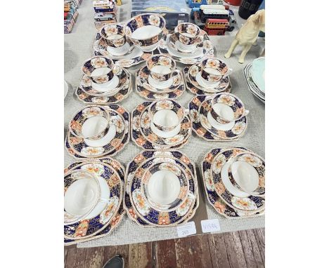 A large vintage S&amp;N bone china tea service 35 pieces in total, shipping unavailable