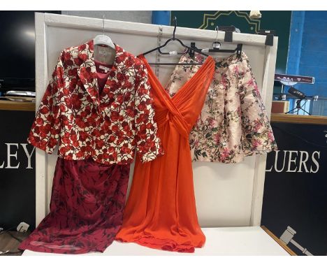 Three assorted ladies outfits including L K Bennet, Ted Baker