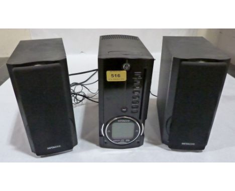 A Hitachi mini-hifi system