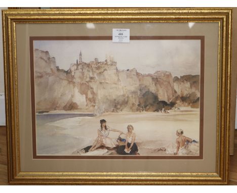 Six Russell Flint prints