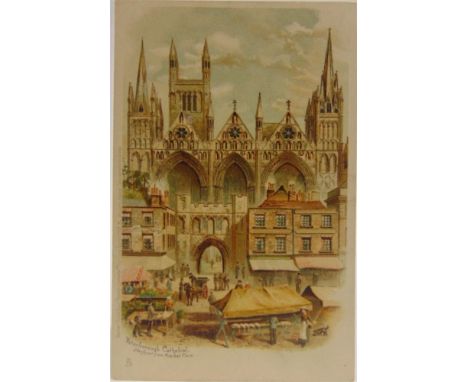 POSTCARDS - ASSORTED  Approximately 154 cards, comprising real photographic views of Stonegate, York; Budleigh Hill Corner; G