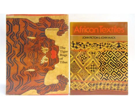 [MISCELLANEOUS]. RUGS &amp; TEXTILES  Lipton, Mimi, editor. The Tiger Rugs of Tibet, first edition, Thames &amp; Hudson, Lond