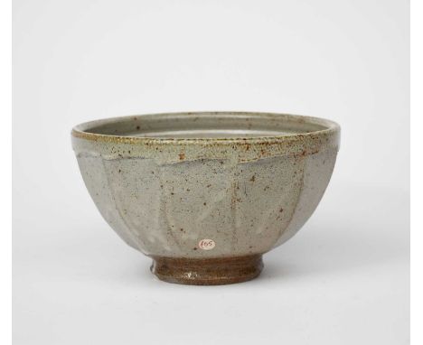 Richard Batterham (1936-2021)a salt-glaze stoneware cut-sided bowl,unsigned21cm. diam.12cm high ExhibitedRichard Batterham : 