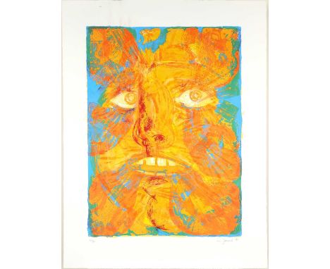 Lin Jammet (1958-2017)Summerscreenprint on paper, unframedsigned, dated and numbered 43/50 Lin Jammet '97 (in pencil to margi