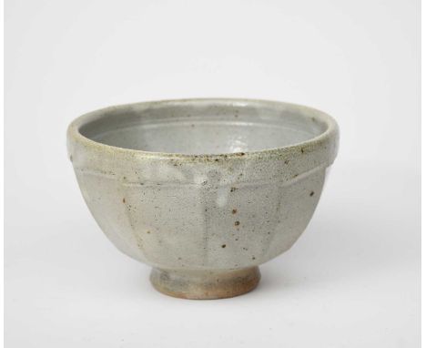 Richard Batterham (1936-2021)a salt-glaze stoneware cut-sided bowl,unsigned18cm. diam.11cm. high ExhibitedRichard Batterham :